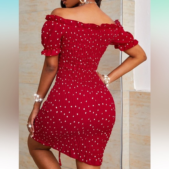 NWT PRETTY GARDEN Women's Off Shoulder Bodycon Short Dress - Picture 3 of 13